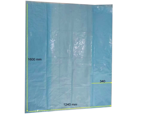 Jumbo LDPE Clear Mattress Moving Bag Heat Sealing 250micron