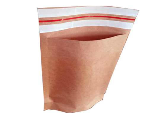 Water Resistant 120gsm Kraft Paper Mailing Bags with 6cm Bottom gusset