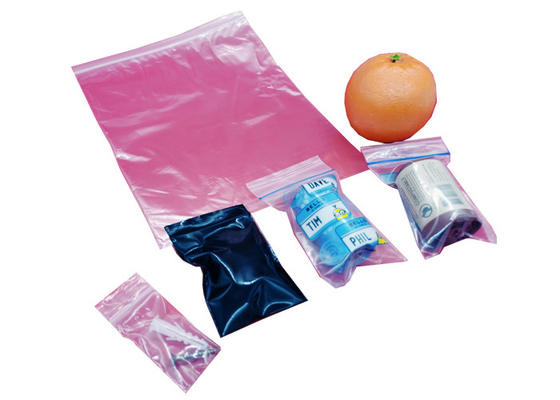 Air Tight Resealable Zip Bags Moisture Proof Zip Lock Pouch Packaging