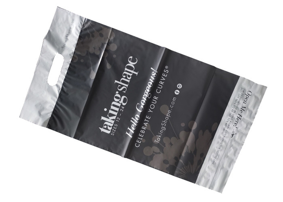 50 Micron Poly Mailer Bags two self sealing peel With Handles