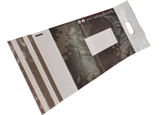 50 Micron Poly Mailer Bags two self sealing peel With Handles