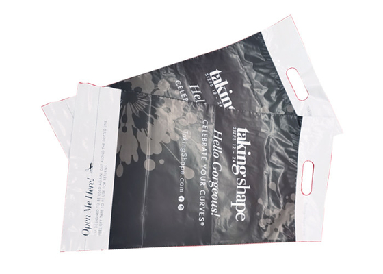 Smooth Surface Returnable Poly Mailer Bags with durable handle