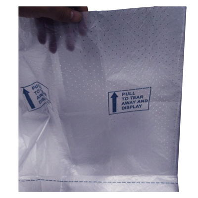 Anti Fog 950mmx650mm Recyclable Reusable Bags Micro Perforated Plastic Bags