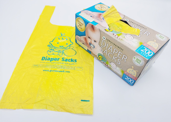 1.5 Mil Disposable Scented Diaper Sacks Degradable with Scent
