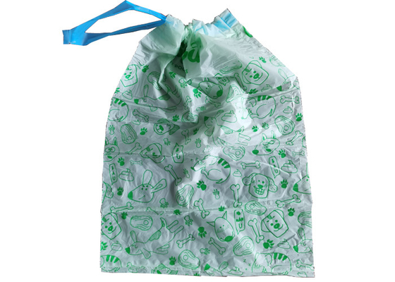EN13432 Biodegradable And Compostable Bags For Dog Poop Garbage
