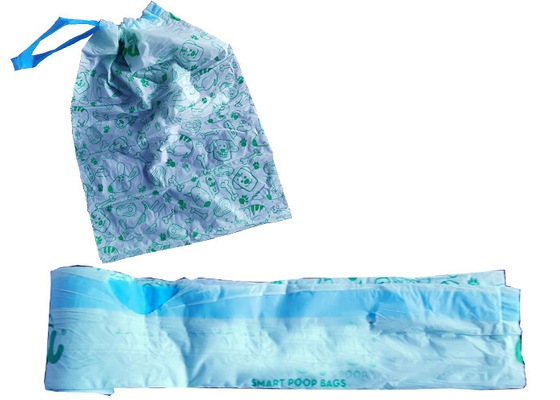 EN13432 Biodegradable And Compostable Bags For Dog Poop Garbage