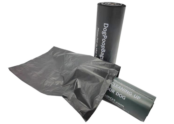 Roll HDPE Recyclable Reusable Bags 0.7 Mil Dog Waste Poop Bags