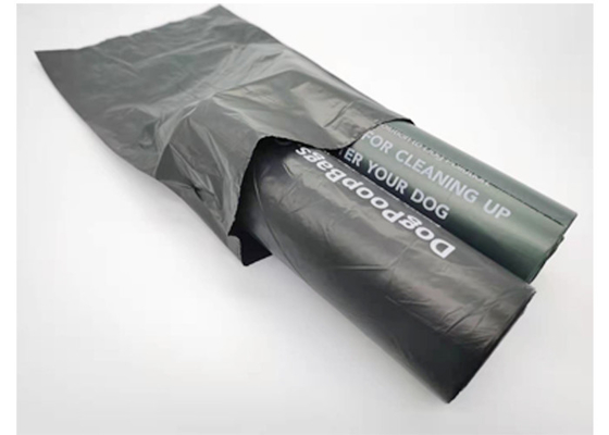 Roll HDPE Recyclable Reusable Bags 0.7 Mil Dog Waste Poop Bags
