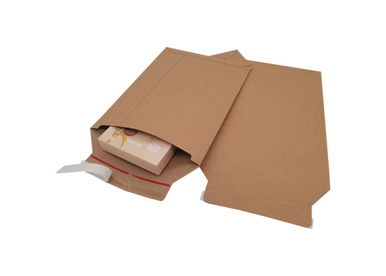 Kraft Brown 9.5x13.5inch Eco Friendly Rigid Mailers For Shipping Books