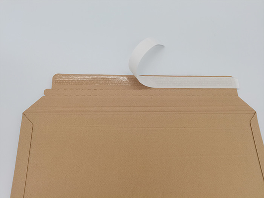 350x250mm 350gsm Eco Friendly Rigid Mailers Corrugated Cardboard Mailers