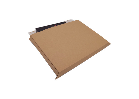 350x250mm 350gsm Eco Friendly Rigid Mailers Corrugated Cardboard Mailers