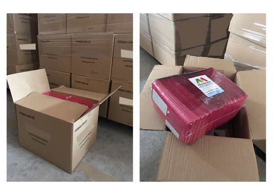 Pink 6x10 Bubble Padded Mailers With Self Adhesive Fold Over Flap