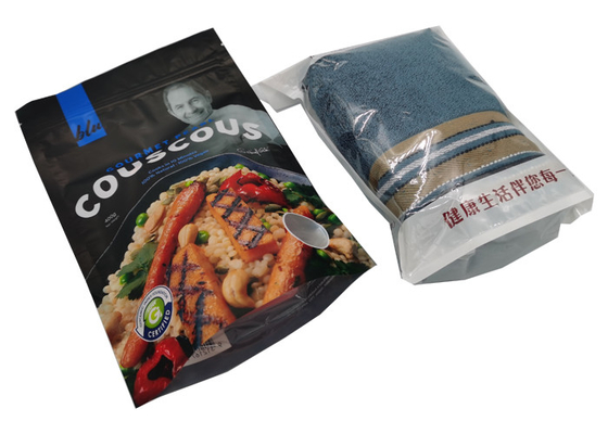 Moisture Proof Stand Up PET Recyclable Reusable Bags for Food Storage
