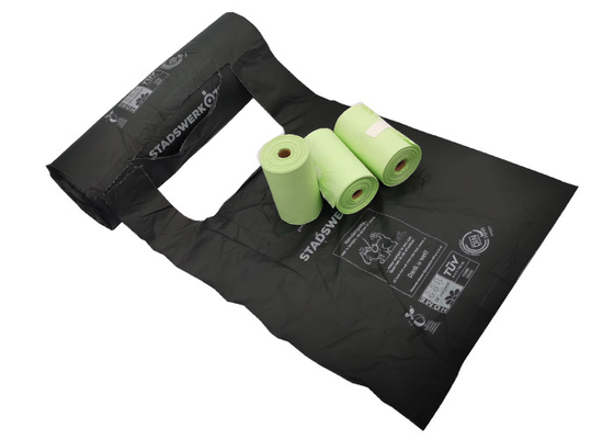 BIO Compostable Dog Poop Bags Sustainable Earth Friendly Garbage Bags