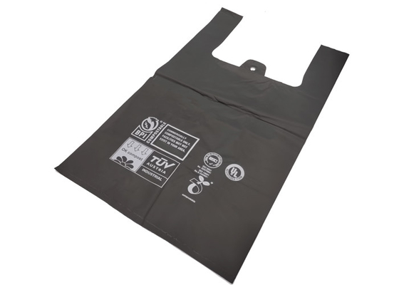 Singlet Shape 1 MIL Kitchen Waste Bags Biodegradable Trash Can Liners