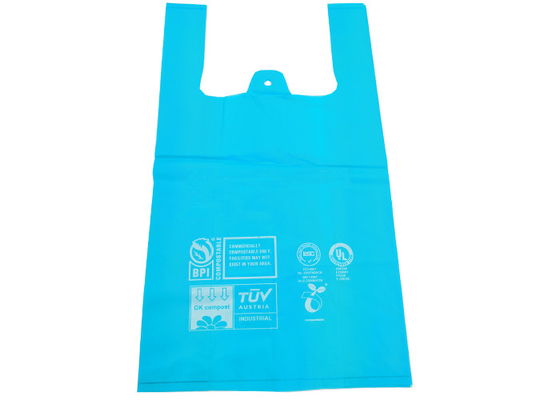 Singlet Shape 1 MIL Kitchen Waste Bags Biodegradable Trash Can Liners