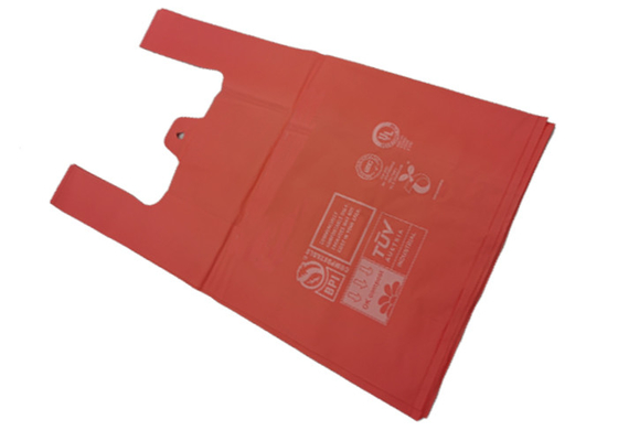 Singlet Shape 1 MIL Kitchen Waste Bags Biodegradable Trash Can Liners