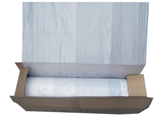 Clear Poly 130x80cm Recyclable Reusable Bags Disposable Car Seat Covers