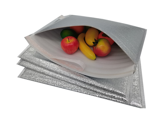 3mm Chilled Food Packaging Aluminium Foil Laminated Bags With Self Sealing