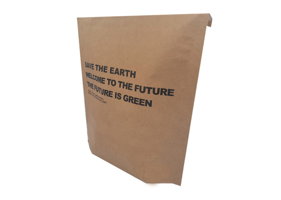 Double Adheisve FSC Paper Mailing Bags With Bottom Gusset 80mm
