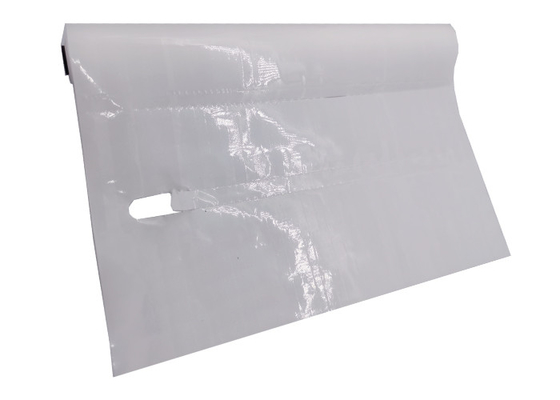 1.5 Mil 38 Micron Recyclable Reusable Bags With Die Cut Handle