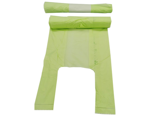 ABAP 10060 15 Micron Biodegradable and Compostable Bags Vest Carrier Bags