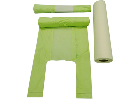 ABAP 10060 15 Micron Biodegradable and Compostable Bags Vest Carrier Bags