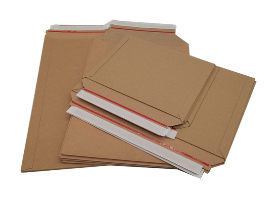 30mm thick 300gsm Cardboard Shipping Envelopes E Flute Corrugated Paper