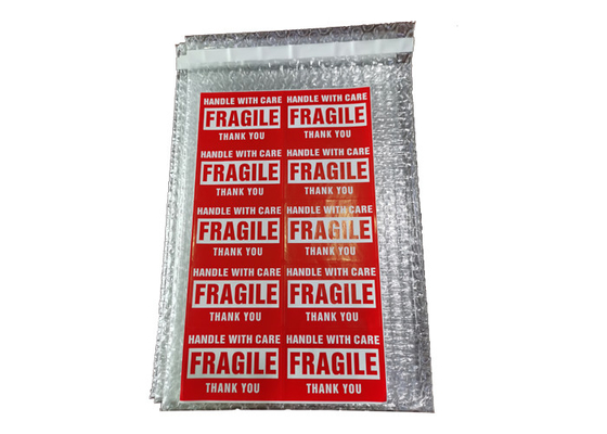 Self Sealing 4x7.5 Inch Clear Bubble Wrap Bags For Protecting Fragile Items