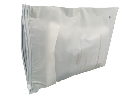 Re-closable Soft Opaque CPE Slider Zip Lock Garment Bags Slider Lock CPE Poly Bags for Food Storage and Apparel