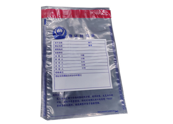 75micron Tamper Evident Security Envelopes Anti Counterfeit Partial transfer