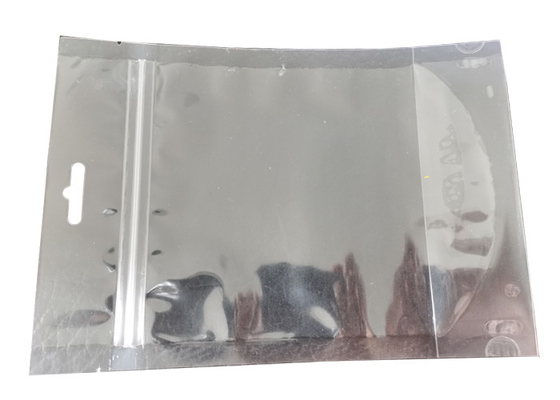 Stand Up BOPP ziplockk Food Storage Bags Holographic Resealable Bags