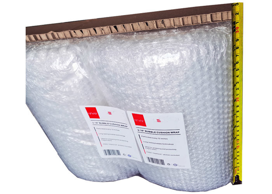 Perforated Every 12 Inches Protective Packaging 40gsm Air Bubble Cushion