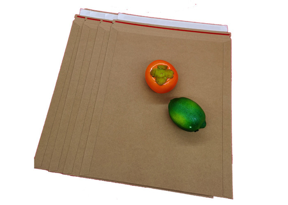 eco friendly ROHS 6x8 Cardboard Mailers Rigid No bubble For Document