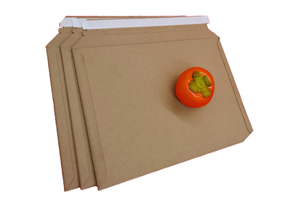 Biodegradable 6x6 Inch Rigid Mailer Envelopes With Easy Tear Lips