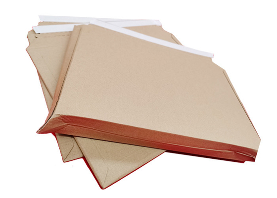 Biodegradable 6x6 Inch Rigid Mailer Envelopes With Easy Tear Lips