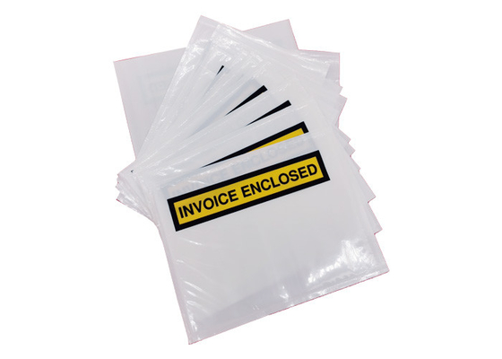 4.5x5.5 In Waterproof Document Pouches A4 Packing Slip Enclosed Envelopes