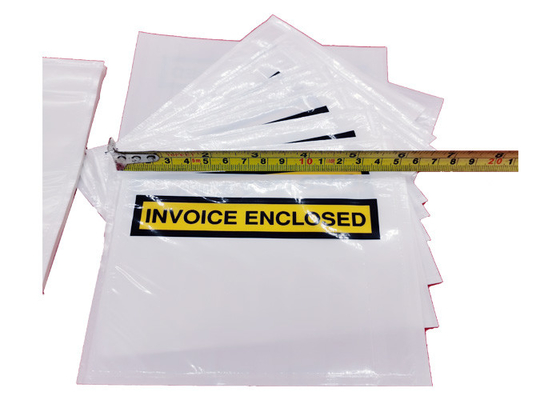 4.5x5.5 In Waterproof Document Pouches A4 Packing Slip Enclosed Envelopes