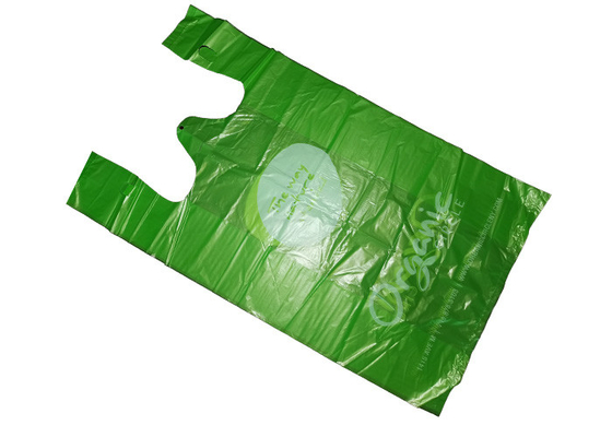 Reusable Heavy Duty Poly LDPE / HDPE T-shirt Vest Carrier Shopping Bags Singlet Grocery Check-out Bags