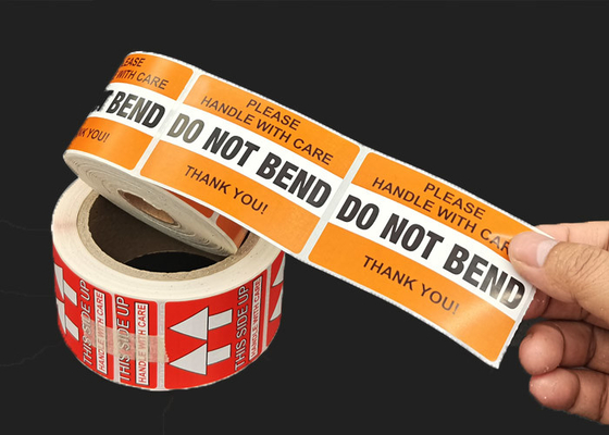 500 Labels/Roll 3x5inch Custom Shipping Labels Fragile Handle With Care Sticker