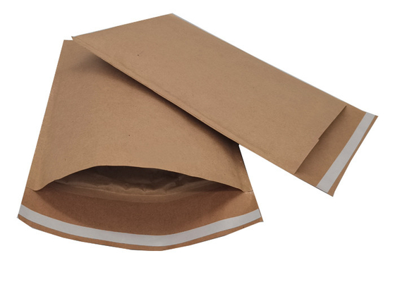 Shipping 180x260mm Eco Friendly Padded Mailers Interior Bubble Shape