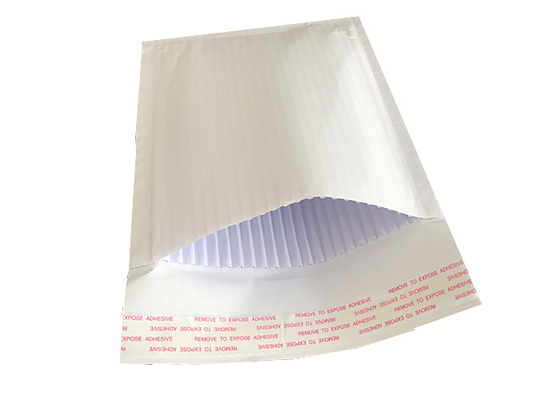 Shipping Corrugated Recyclable Mailing Envelopes Self Adhesive Closure