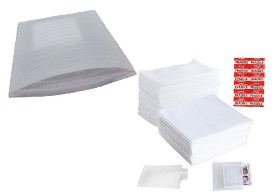flexibility 7.5×12 Inch Cushion Foam Wrap Sheets Recyclable EPE For Packing