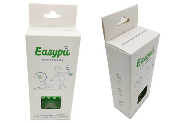 Bags BPI ASTM D6400 Plastic Free Packaging Drawstring For Dog Poop