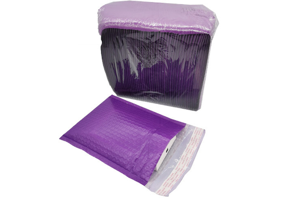 Opaque Purple Poly Bubble Mailers 6x10 Padded Envelopes with 80gsm bubble