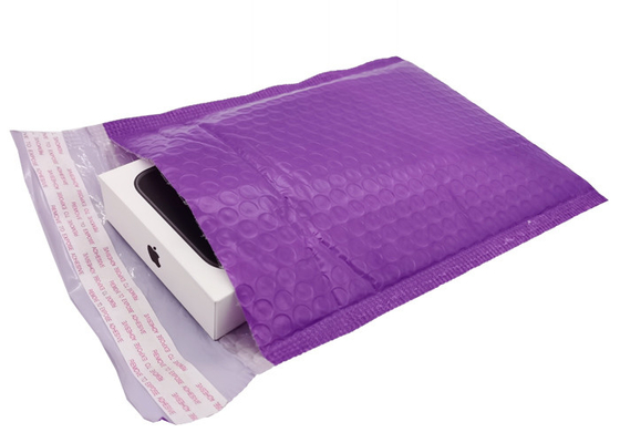 Opaque Purple Poly Bubble Mailers 6x10 Padded Envelopes with 80gsm bubble