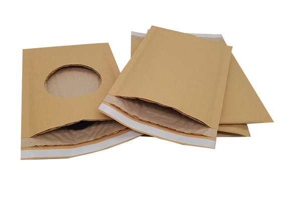 100% Recyclable Eco Friendly Padded Mailers 110×165mm Paper Padded Envelopes