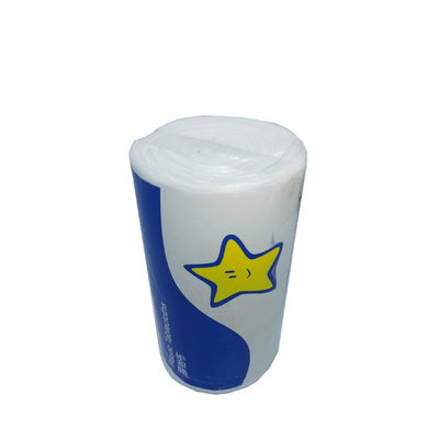 Easy Tore Off Opaque White HDPE Plastic Disposable Tablecloths