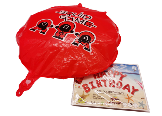 Inflatable PET Foil Banner Balloons For Birthday Party