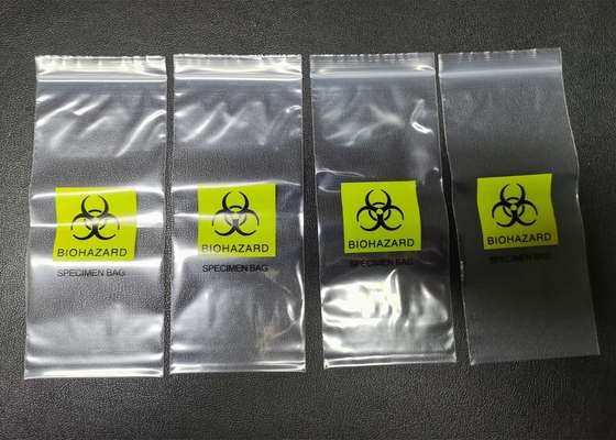 Nucleic Acid Testing 2mil Poly Zip Lock Bag 50 Micron Mini Grip Press Seal Air Tight